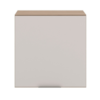 Armario Aereo 58 cm 1 Porta Etna Carvalho Oak Off White POLIMAN