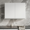 Armario Aereo 80 cm 2 Portas Evidence Branco POLIMAN