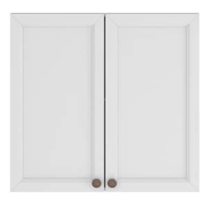 Armario Aereo 80 cm 2 Portas Unna Branco POLIMAN