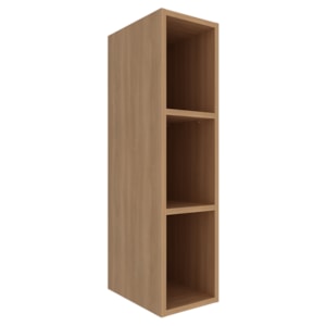 Armario Aereo Adega 3 Nichos 20 cm MDP CZ3128 Freijo Tecno Mobili