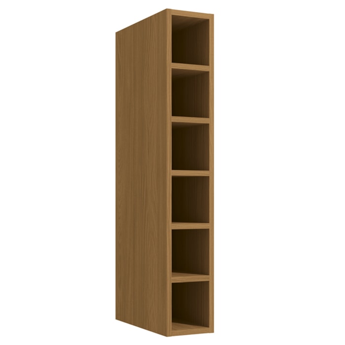 Armario Aereo Adega 6 Nichos 15 cm MDP Maxxi G760 Canela Kappesberg