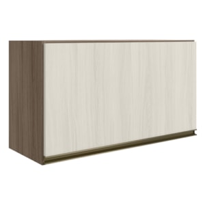 Armario Aereo Basc MDF 60 cm Kali 16337 Carvalho Toq Bianco Toq Nicioli Armario Aereo Basc MDF 60 cm Kali 16337 Carvalho Toq Bianco Toq Nicioli