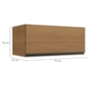 Armario Aereo Basculante 1P 70 cm Maxxi G769 Canela Kappesberg