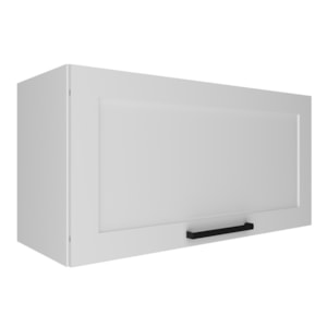 Armario Aereo Basculante 1P 80 cm MDF CZ3316 Branco Tecno Mobili Armario Aereo Basculante 1P 80 cm MDF CZ3316 Branco Tecno Mobili