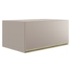 Armario Aereo Basculante 1P 80 cm MDF Proenca Nogueira Nude Prime Demartez