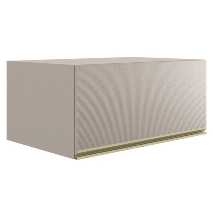 Armario Aereo Basculante 1P 80 cm MDF Proenca Nogueira Nude Prime Demartez