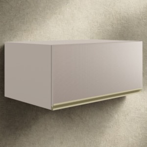 Armario Aereo Basculante 1P 80 cm MDF Proenca Nogueira Nude Prime Demartez