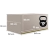 Armario Aereo Basculante 1P 80 cm MDF Proenca Nogueira Nude Prime Demartez