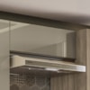 Armario Aereo Basculante 1P Vidro 80 cm Maxxi G770 Nogal Kappesberg