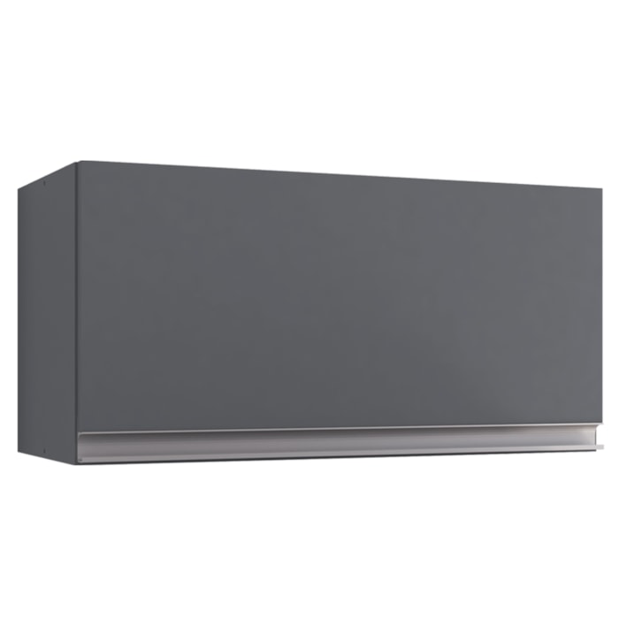 Armario Aereo Basculante 60cm Andreia Cinza REAJL Moveis