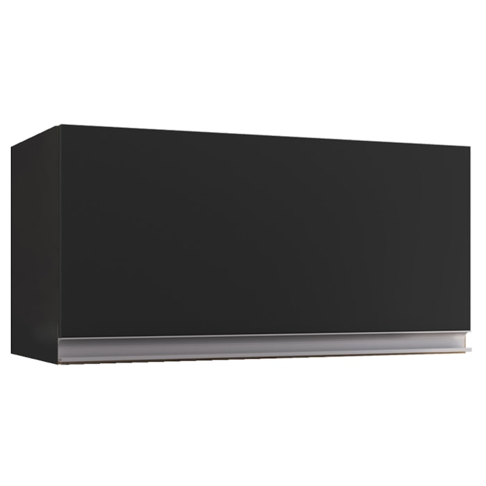 Armario Aereo Basculante 60cm Andreia Preto REAJL Moveis