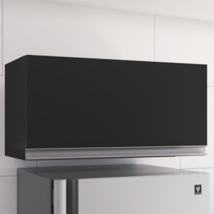 Armario Aereo Basculante 60cm Andreia Preto REAJL Moveis