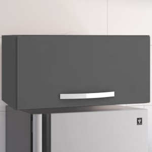 Armario Aereo Basculante 60cm Cinza REAJL Moveis
