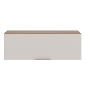 Armario Aereo Basculante 80 cm 1 Porta Etna Carvalho Oak Off White POLIMAN