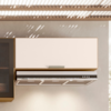 Armario Aereo Basculante 80 cm 1 Porta Etna Carvalho Oak Off White POLIMAN