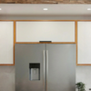 Armario Aereo Basculante 80 cm 1 Porta Ravena Freijo Off Acetinado POLIMAN