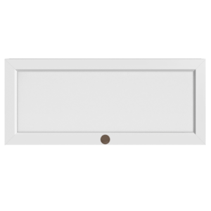 Armario Aereo Basculante 80 cm 1 Porta Unna Branco POLIMAN