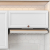 Armario Aereo Basculante 80 cm 1 Porta Unna Branco POLIMAN