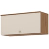 Armario Aereo Basculante 80 cm MDP Requinte C633 Nature Areia Henn