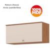 Armario Aereo Basculante 80 cm MDP Requinte C633 Nature Areia Henn