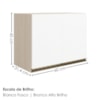 Armario Aereo Basculante MDF 60 cm Kali 166771 Bianco TOQ Branco Nicioli