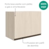 Armario Aereo Basculante MDF 60 cm Kali 166771 Bianco TOQ Nicioli