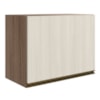 Armario Aereo Basculante MDF 60 cm Kali 166771 Carvalho TOQ Bianco Nicioli