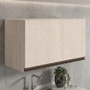 Armario Aereo Basculante MDF 80 cm Kali 166801 Bianco TOQ Nicioli