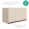 Armario Aereo Basculante MDF 80 cm Kali 166801 Bianco TOQ Nicioli