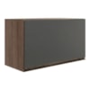 Armario Aereo Basculante MDF 80 cm Kali 166801 Carvalho TOQ Chumbo Nicioli
