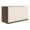 Armario Aereo Basculante MDF 80 cm Kali 166801 Carvalho TOQ Off White Nicioli
