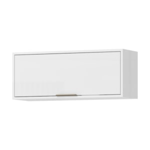 Armario Aereo Basculante MDP 80 cm GLOR AGL01 Branco Neve MXM