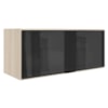Armario Aereo Basculante Vidro MDF 80 cm Kali 163414 Bianco TOQ Nicioli