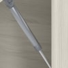 Armario Aereo Basculante Vidro MDF 80 cm Kali 1634161 Bianco Toq Nicioli