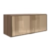 Armario Aereo Basculante Vidro MDF 80 cm Kali 1634161 Carvalho Toq Nicioli