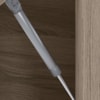 Armario Aereo Basculante Vidro MDF 80 cm Kali 1634161 Carvalho Toq Nicioli