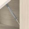 Armario Aereo Basculante Vidro MDF 80 cm Kali 166804 Bianco TOQ Nicioli