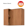 Armario Aereo Canto Reto 1P Requinte C634 Nature Henn