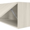 Armario Aereo E Balcao MDF 60cm Kali Bianco Toq Bianco Toq Nicioli