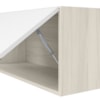 Armario Aereo E Balcao MDF 60cm Kali Bianco Toq Branco Uv Nicioli