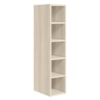 Armario Aereo Garrafeiro 5 Nichos MDF 15X90 cm Kali 16673 Bianco TOQ Nicioli
