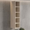 Armario Aereo Garrafeiro 5 Nichos MDF 15X90 cm Kali 16673 Bianco TOQ Nicioli