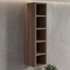 Armario Aereo Garrafeiro 5 Nichos MDF 15X90 cm Kali 16673 Carvalho TOQ Nicioli