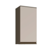 Armario Aereo Nicho 1 Porta MDF 40 cm Connect C81 Duna Cristal Henn