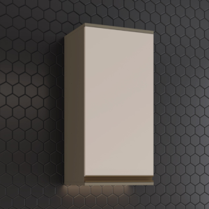 Armario Aereo Nicho 1 Porta MDF 40 cm Connect C81 Duna Cristal Henn