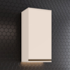 Armario Aereo Nicho 1 Porta MDF 40 cm Connect C81 Off White Henn