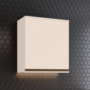 Armario Aereo Nicho 1 Porta MDF 60 cm Connect C53 Henn Off White Henn