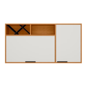 Armario Aereo Nicho 2P 120 cm 12637 Raven Freijo Off White PLN Armario Aereo Nicho 2P 120 cm 12637 Raven Freijo Off White PLN