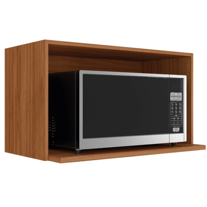 Armario Aereo Nicho de Microondas 80 cm Proenca Nogueira Touch Demartez