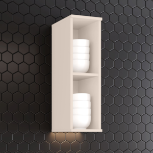 Armario Aereo Nicho MDF 20 cm Connect C50 Off White Henn